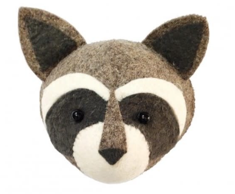 Raccoon Head Mini