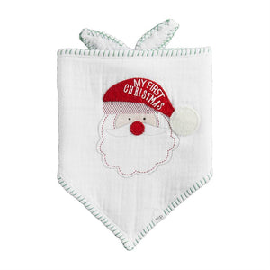 Christmas First Holiday Bib