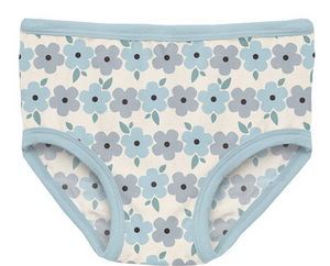 Natural Hydrangea Girl's Underwear