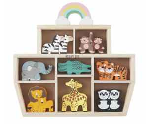 Noah's Ark Wood Toy Set