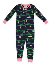 Load image into Gallery viewer, Darling Deck The Halls Noelle's Night Night Footie
