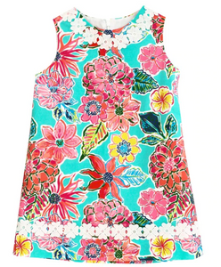 Ocean Floral Dress