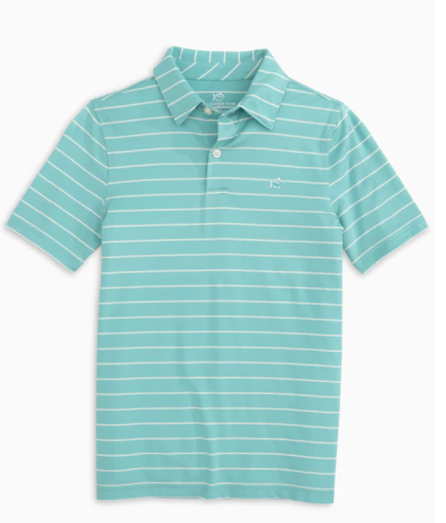 Ocean Teal Nearshore Short Sleeve Performance Polo