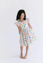 Load image into Gallery viewer, Olivia Dress - Rain-Bows
