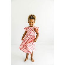 Load image into Gallery viewer, Olivia Dress - Happy Hearts
