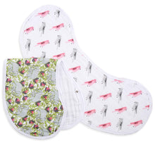 Load image into Gallery viewer, Classic Burpy Bibs 2 Pack - Paradise
