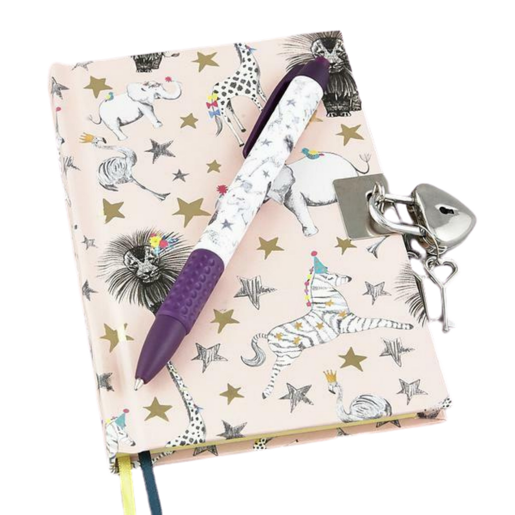 Party Animals Diary With Pen