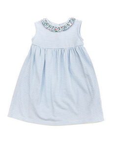 Cici Dress - Blue Candy Stripe