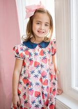 Load image into Gallery viewer, Penny Pleated Strawberry Dress
