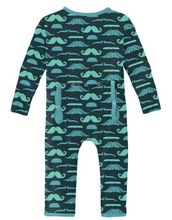 Load image into Gallery viewer, Pine Moustaches Coverall With Zipper
