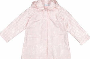 Pink Check Raincoat