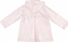 Load image into Gallery viewer, Pink Check Raincoat
