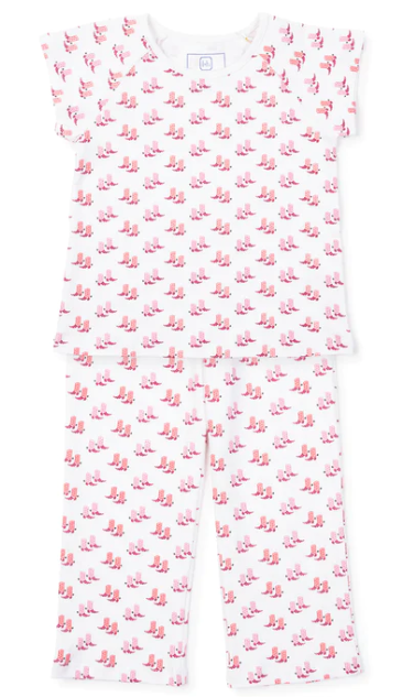 Molly Lounge Pant Set - Pink Texas Boots