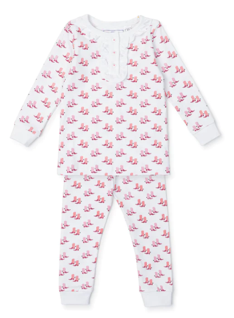 Alden Pajama Set - Pink Texas Boots