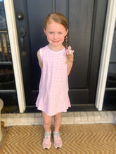 Load image into Gallery viewer, Penny Pink Gingham Tennis Dress
