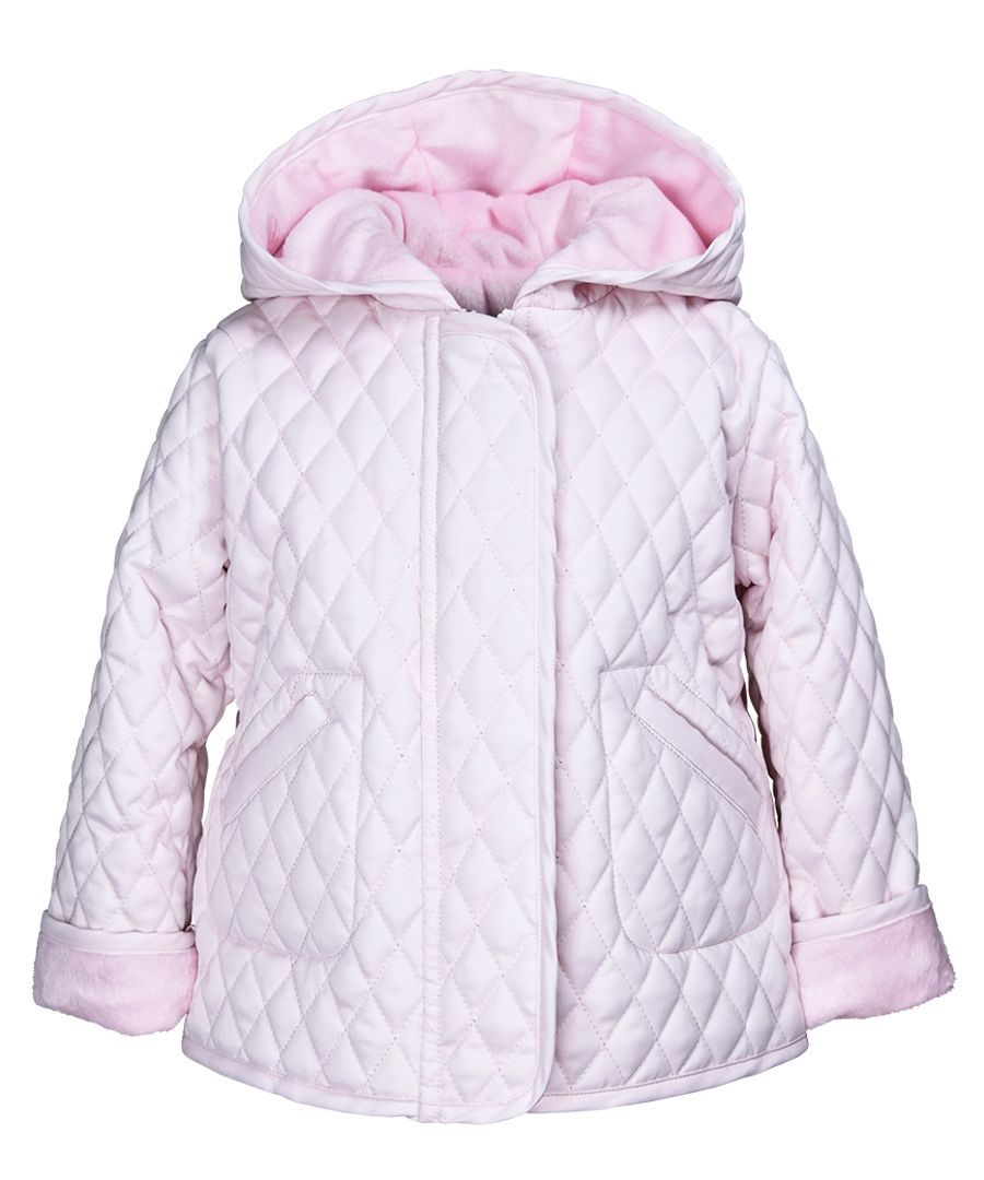 Hooded Barn Jacket - Light Pink