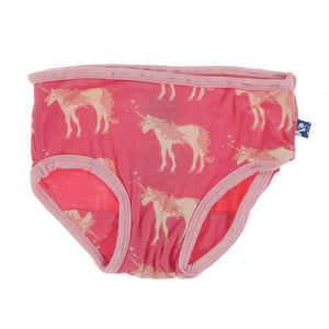 Red Ginger Unicorns Girls Underwear