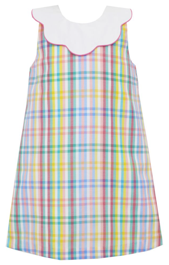 Multi Color Pastel Plaid A-Line Dress – Belles & Beaux®
