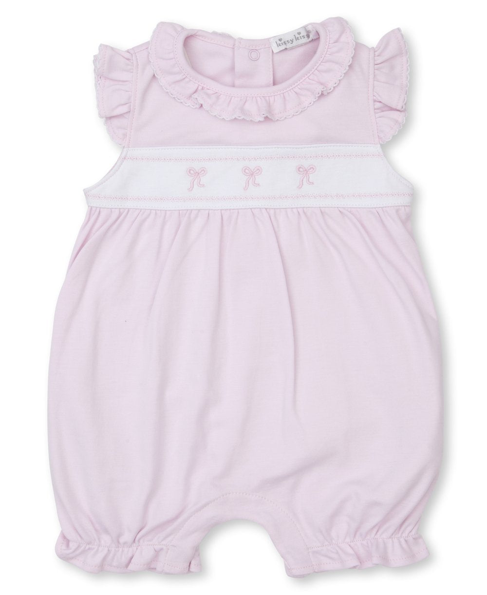 Classic Treasures Bows Embroidered Playsuit