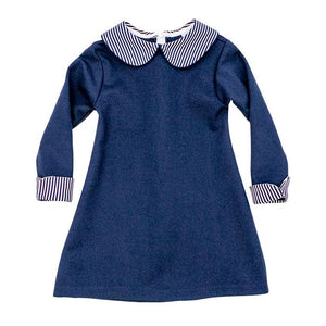 Ponte Navy Knit Dress