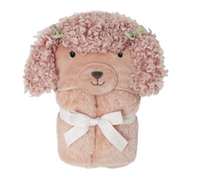 Load image into Gallery viewer, Paris Poodle Hooded Blanket
