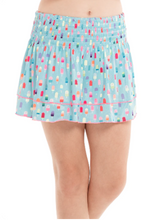 Load image into Gallery viewer, Smocked Tennis Skirt - Popsicle
