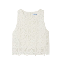 Load image into Gallery viewer, White Lace Guipure Top
