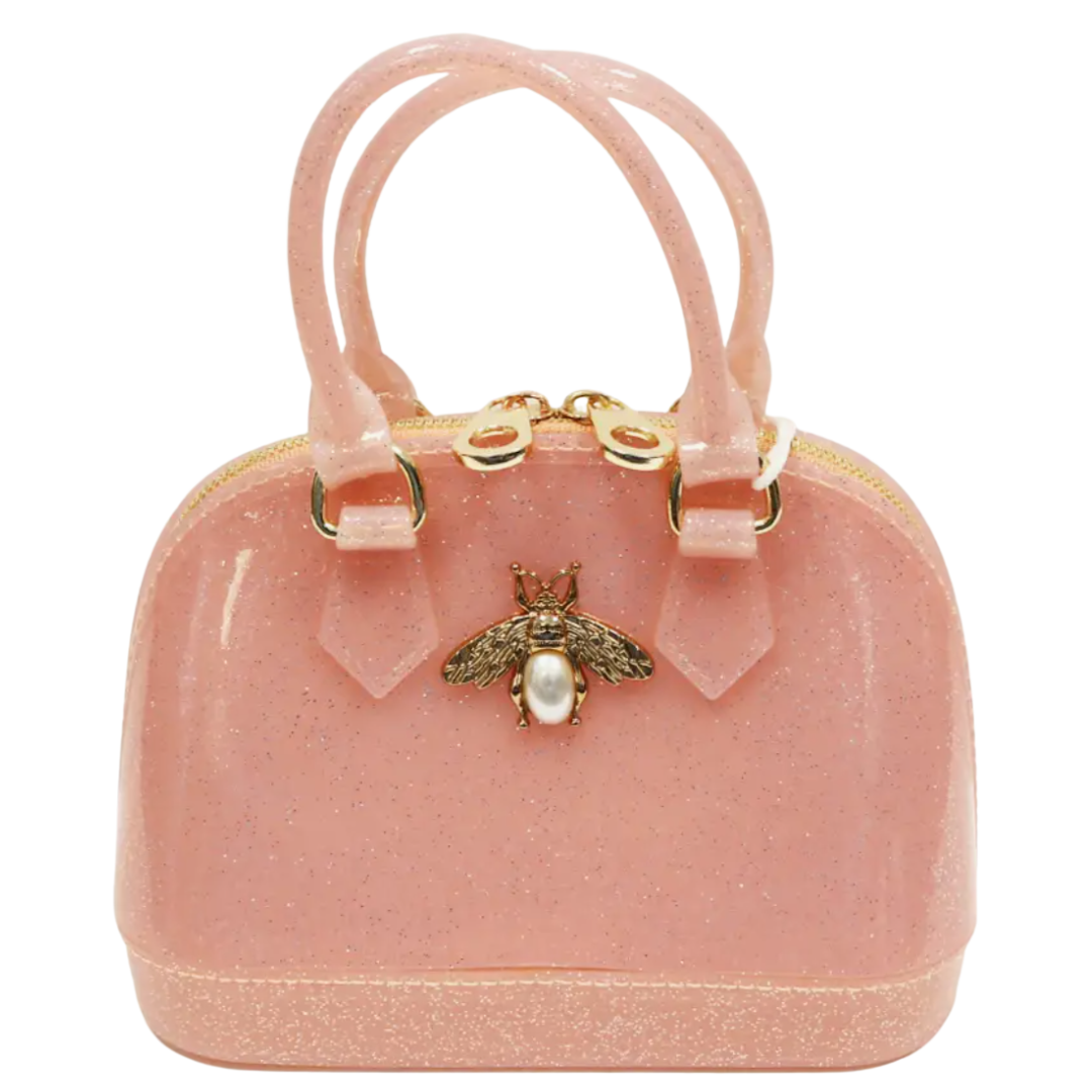 Pink Floral Jelly Bowling Bag – Baby Braithwaite