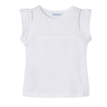 Load image into Gallery viewer, Flutter Sleeve Top - White
