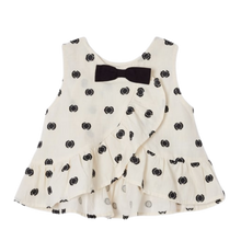 Load image into Gallery viewer, Black And White Polka Dot Top
