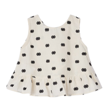 Load image into Gallery viewer, Black And White Polka Dot Top
