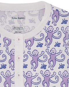 Lavender Monkey Pajamas