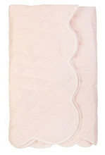Load image into Gallery viewer, Quilted Pink Satin Baby Blanket
