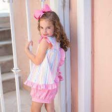 Load image into Gallery viewer, Natalie Bloomer Set - Rainbow Stripe
