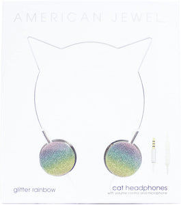 Rainbow Cat Headphones