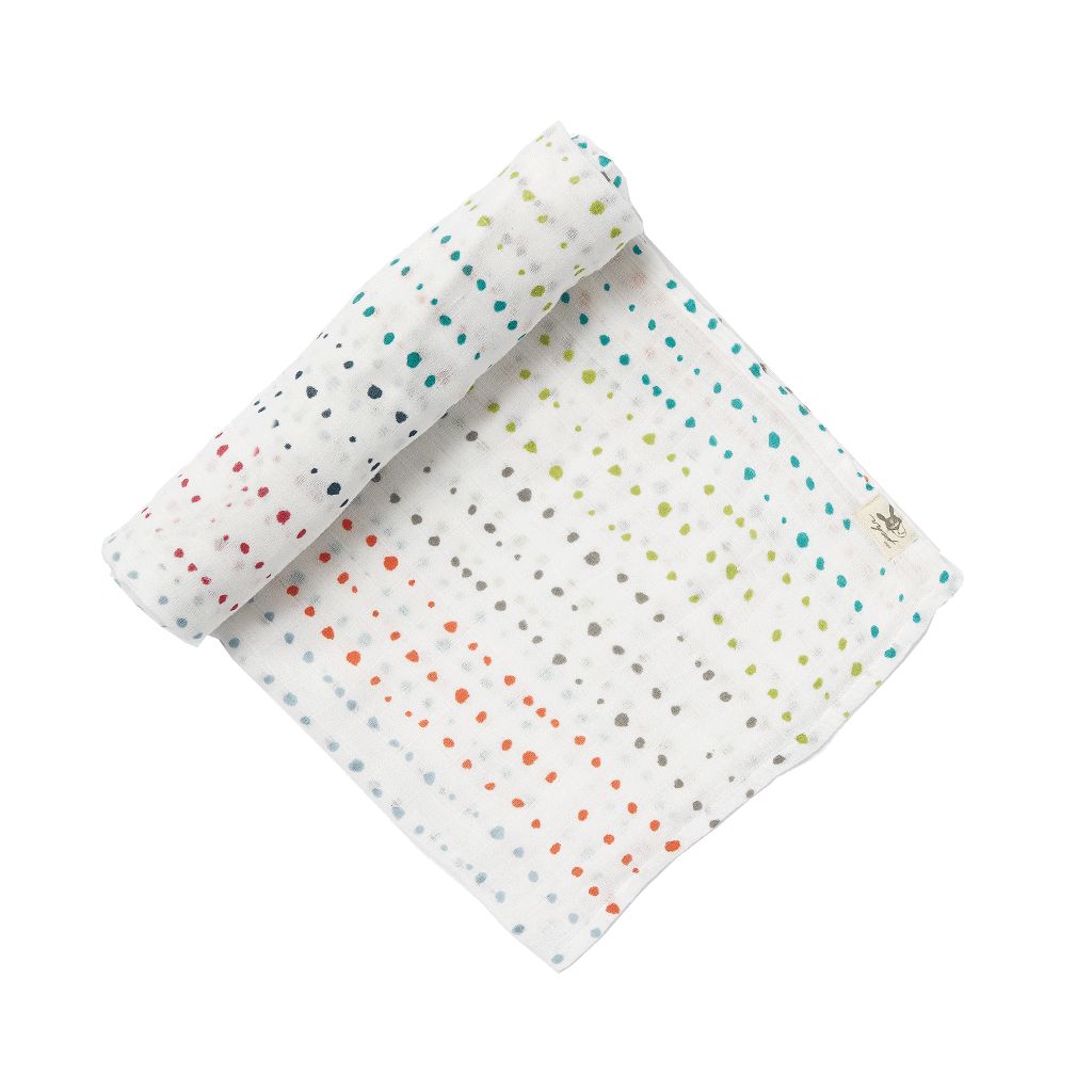 Painted Dots Swaddle