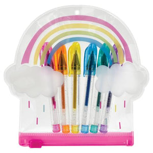 Rainbow Mini Color Gel Pen Set In Bag