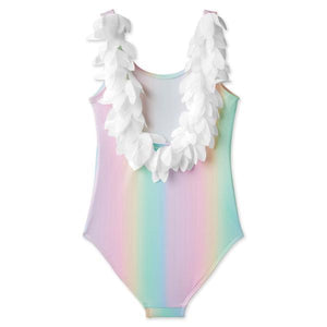 Rainbow Petal Swimsuit