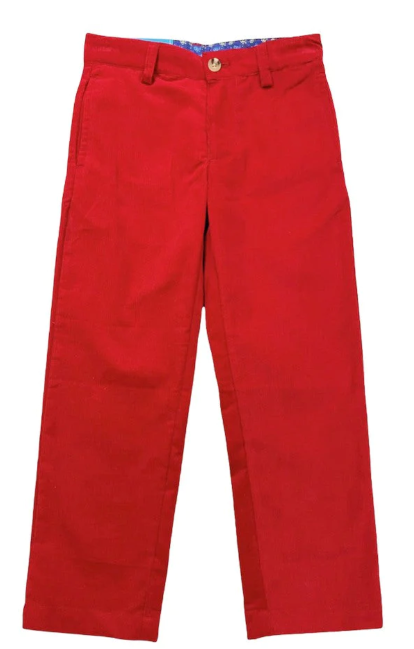 Red Cord Pant