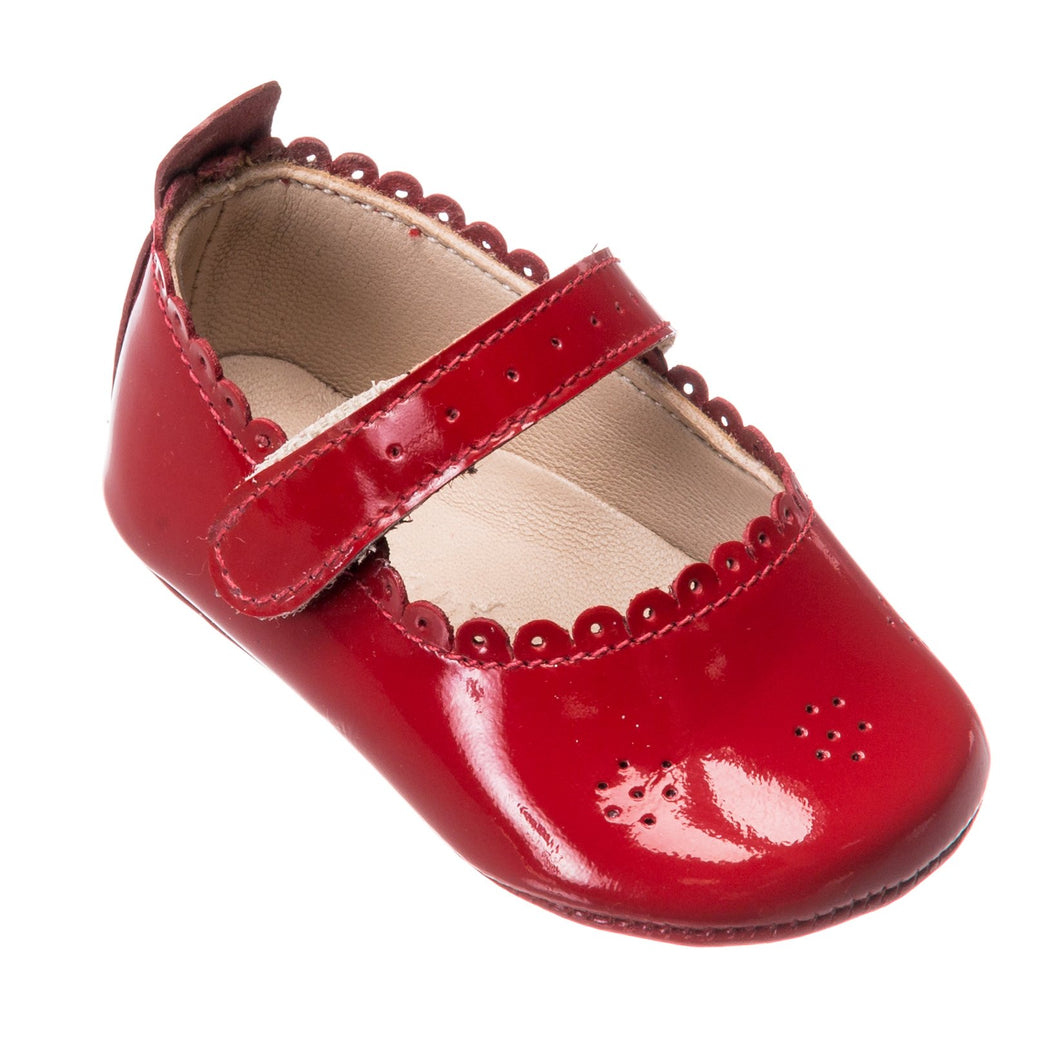 Red Patent Ella Baby Ballet