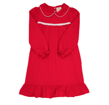 Load image into Gallery viewer, Goldie Locks Gown - Richmond Red/Worth Avenue White
