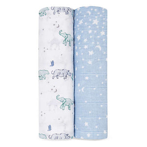 Classic Swaddles 2 Pack - Rising Star