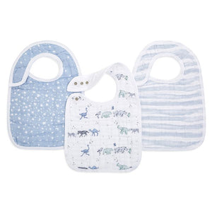 Classic Snap Bibs 3 Pack - Rising Star