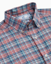 Load image into Gallery viewer, Rollines Pale Primrose Plaid Performance Sportshirt
