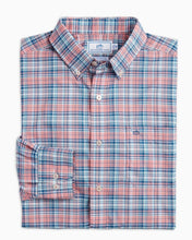 Load image into Gallery viewer, Rollines Pale Primrose Plaid Performance Sportshirt
