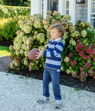Load image into Gallery viewer, Rollins Rugby Shirt - Nantucket Navy/Park City Periwinkle
