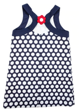 Load image into Gallery viewer, Dot Pique Dress With Flowers
