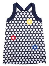 Load image into Gallery viewer, Dot Pique Dress With Flowers
