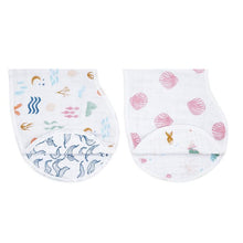 Load image into Gallery viewer, Classic Burpy Bibs 2 Pack - Salty Kisses
