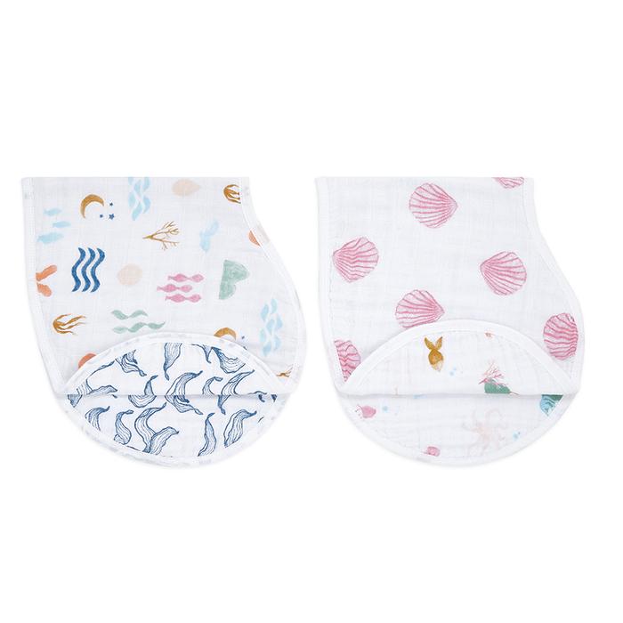 Classic Burpy Bibs 2 Pack - Salty Kisses